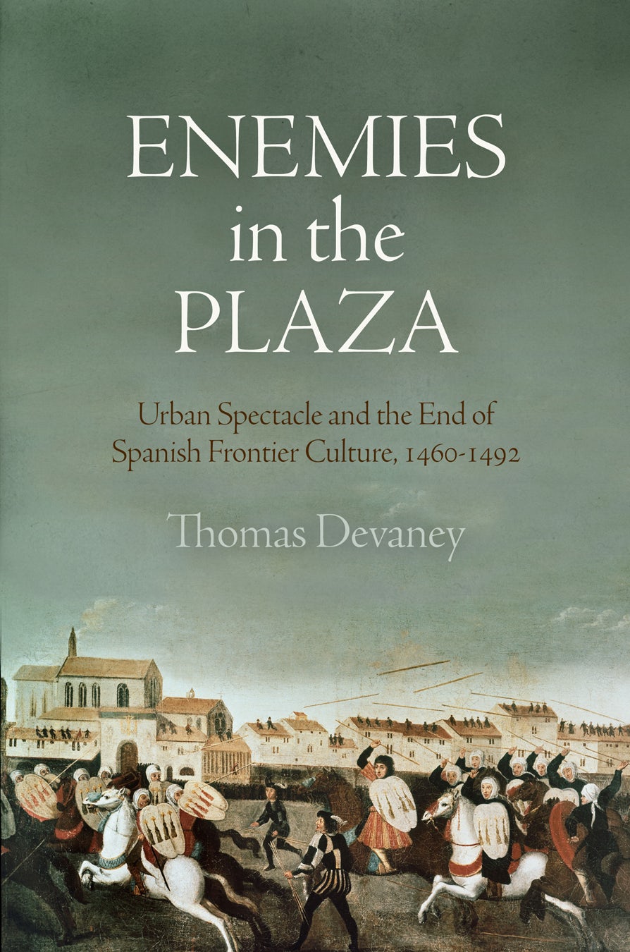 Book cover image for Enemies in the Plaza ISBN: 9780812291346