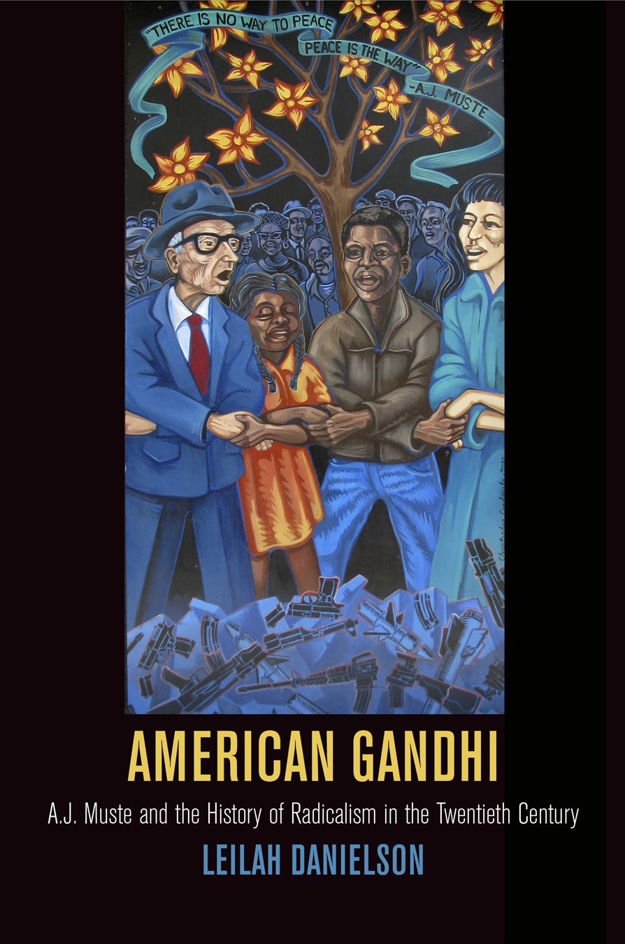 Book cover image for American Gandhi ISBN: 9780812291773