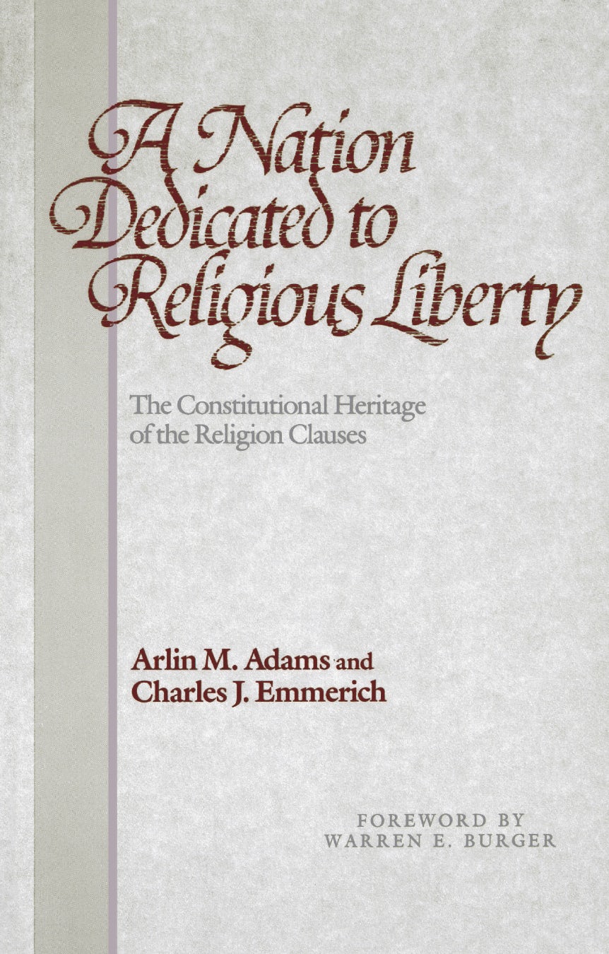 Book cover image for A Nation Dedicated to Religious Liberty ISBN: 9780812292329