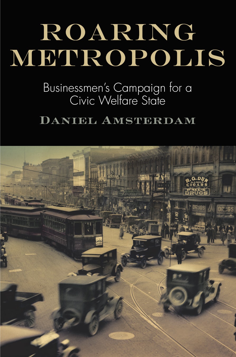 Book cover image for Roaring Metropolis ISBN: 9780812292732