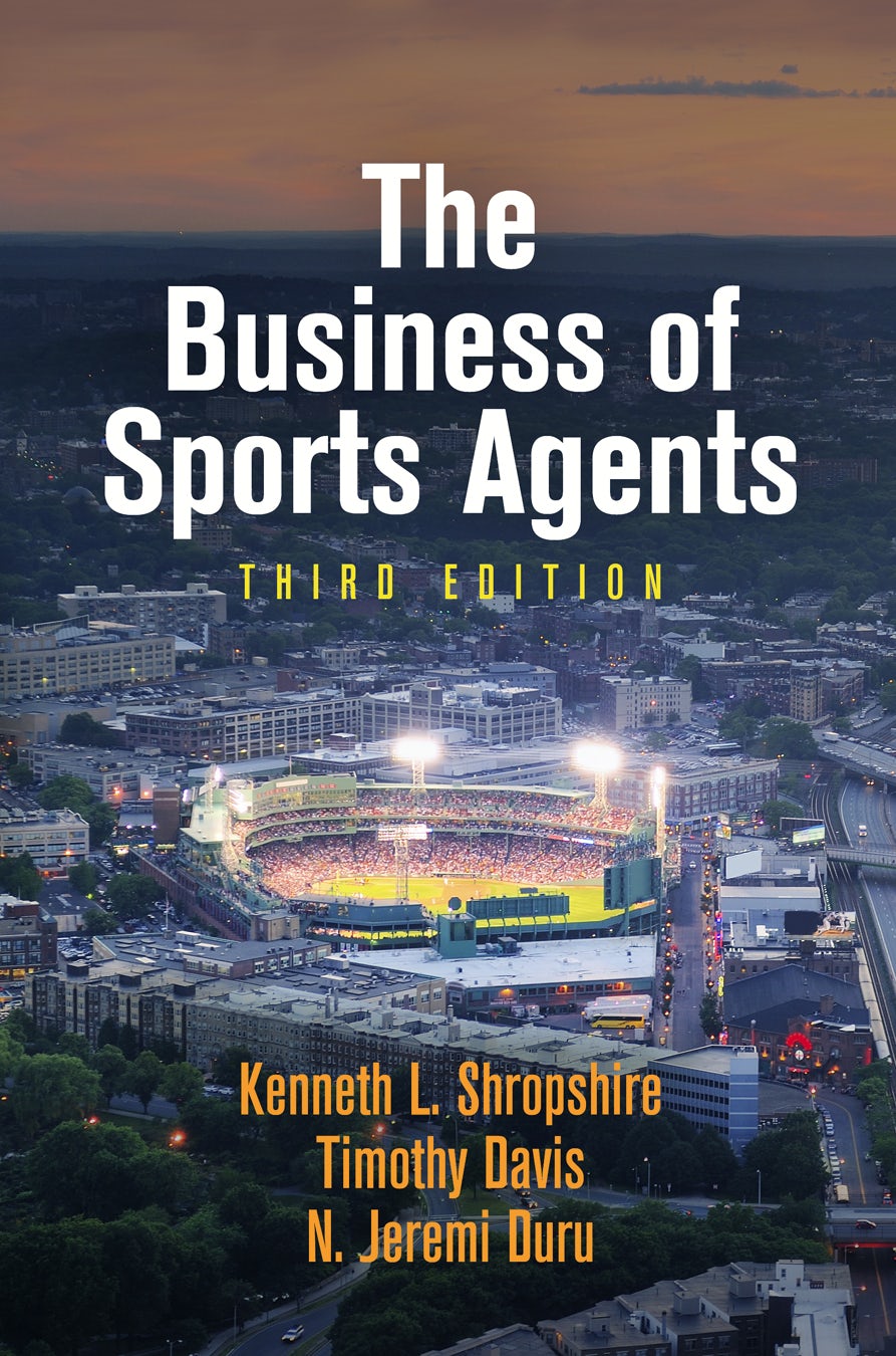 Book cover image for The Business of Sports Agents ISBN: 9780812292794