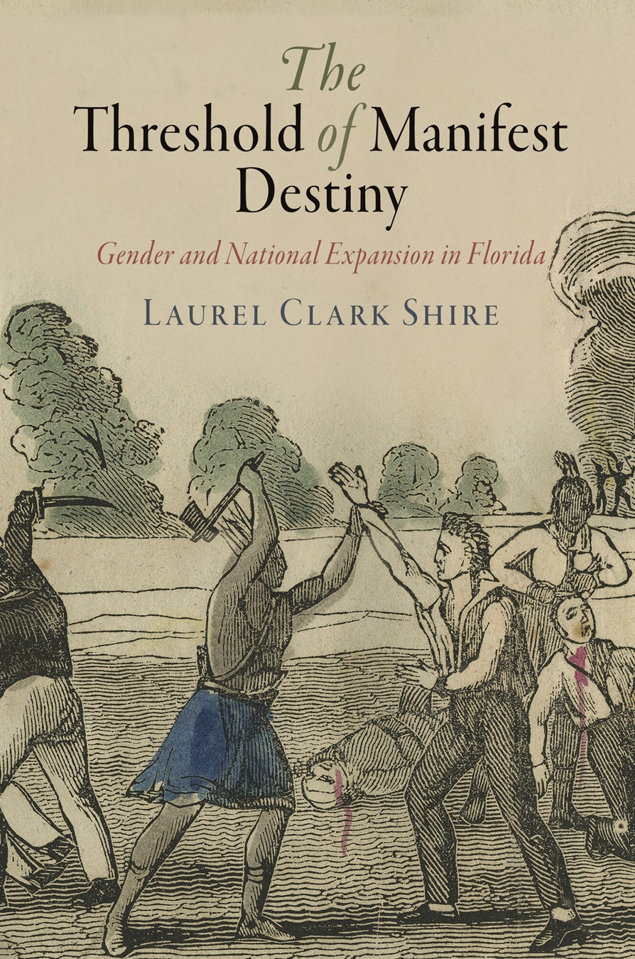 Book cover image for The Threshold of Manifest Destiny ISBN: 9780812293036