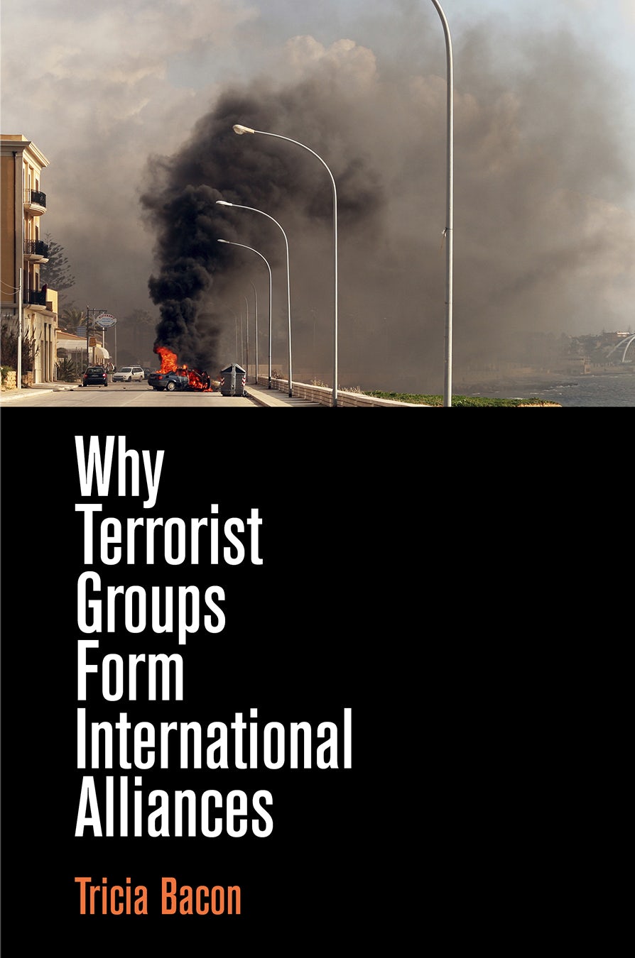 Book cover image for Why Terrorist Groups Form International Alliances ISBN: 9780812295023