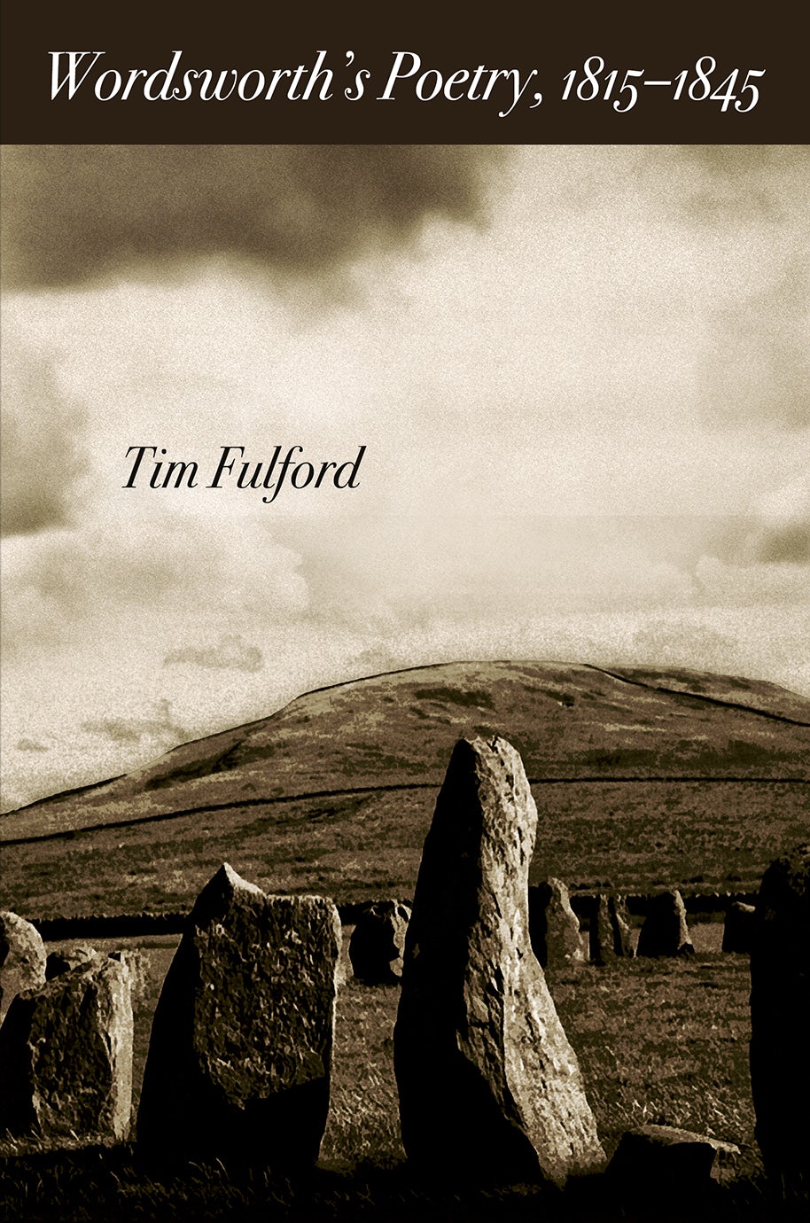 Book cover image for Wordsworth's Poetry, 1815-1845 ISBN: 9780812295788