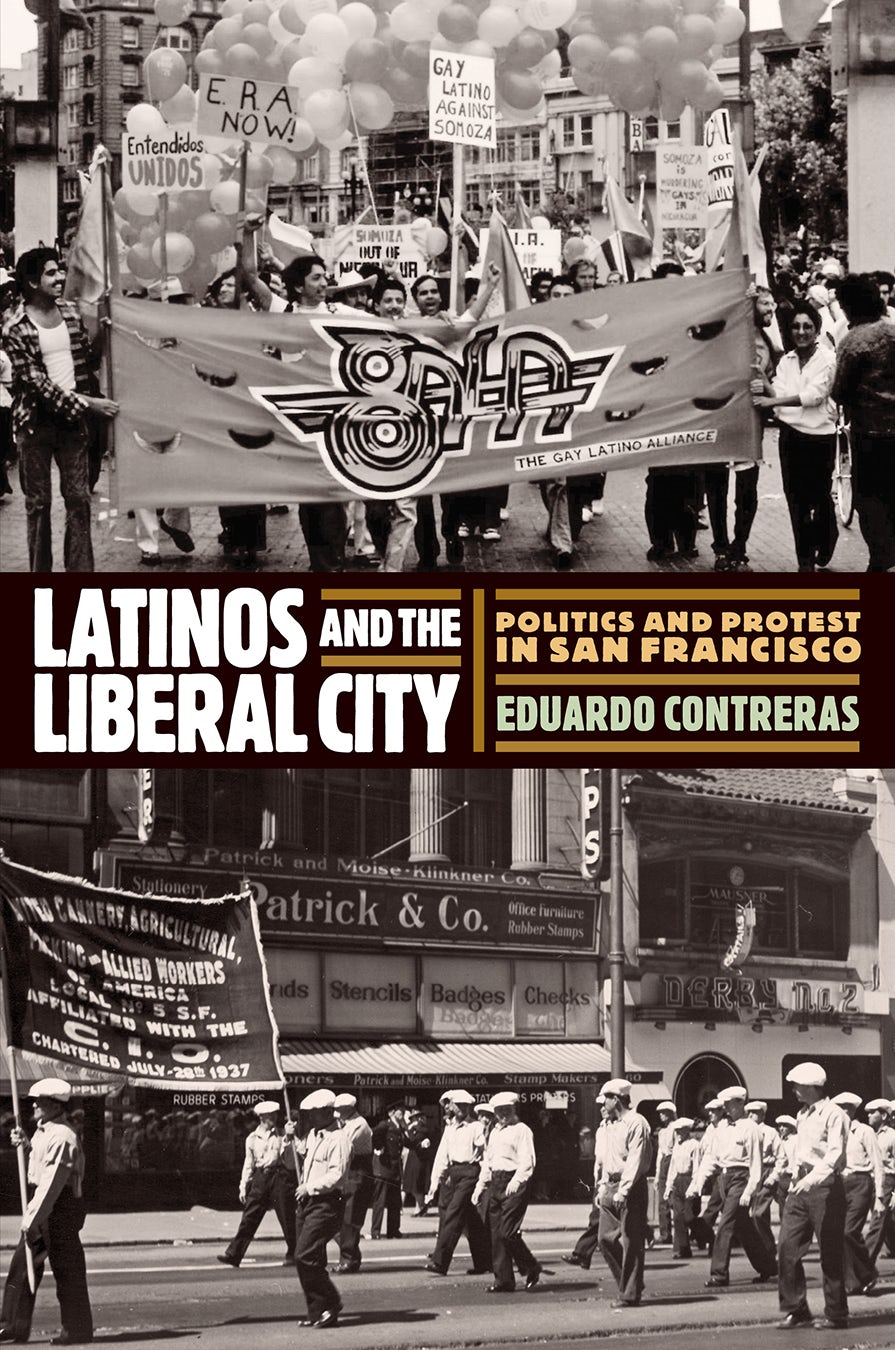 Book cover image for Latinos and the Liberal City ISBN: 9780812295801