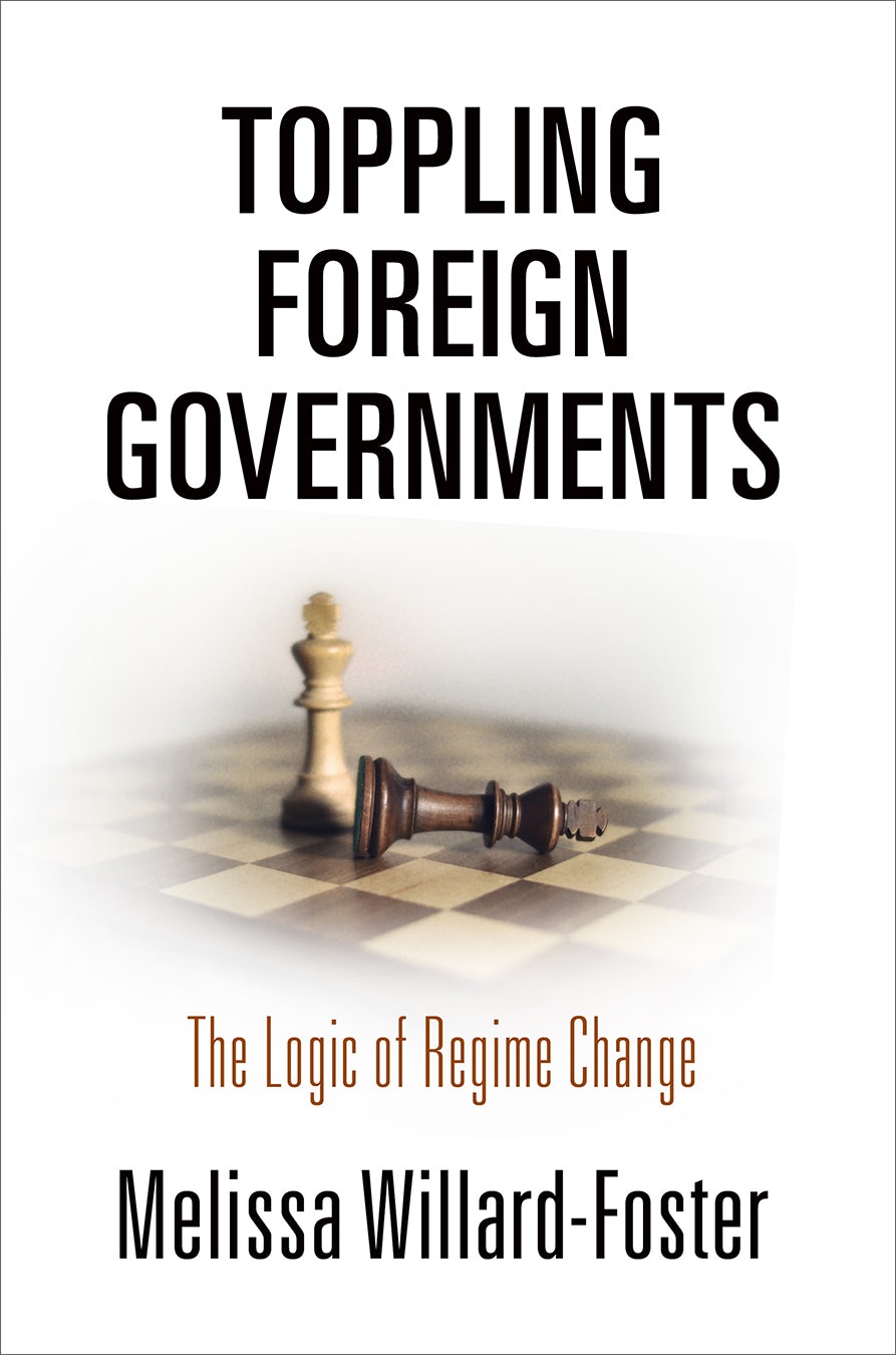 Book cover image for Toppling Foreign Governments ISBN: 9780812296785