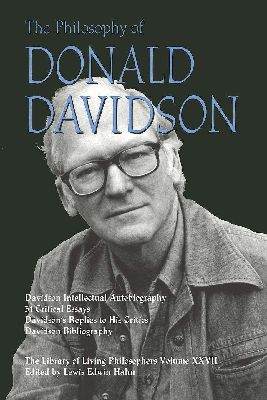 Book cover image for The Philosophy of Donald Davidson ISBN: 9780812693997