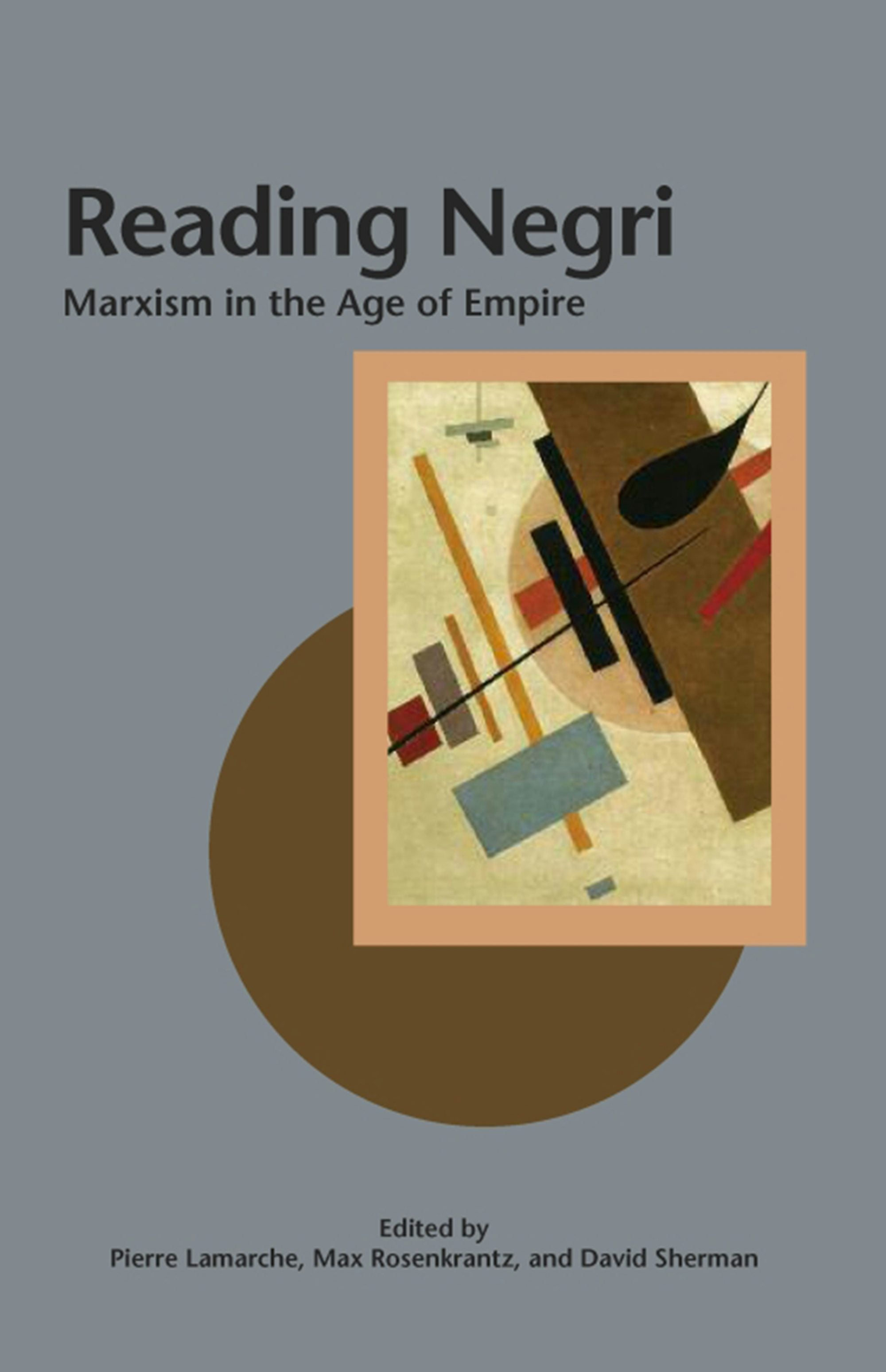 Book cover image for Reading Negri ISBN: 9780812696554