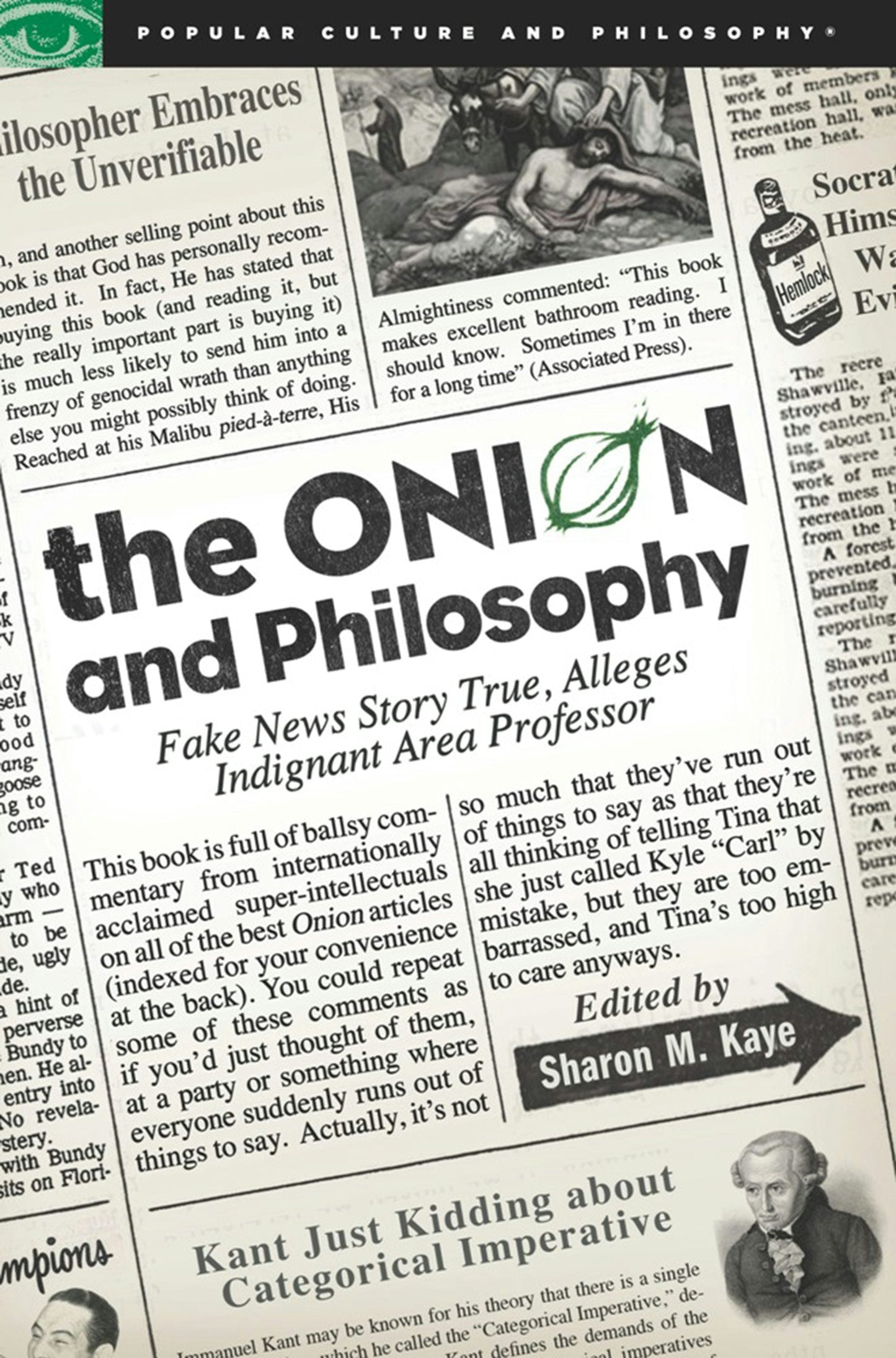 Book cover image for The Onion and Philosophy ISBN: 9780812696875