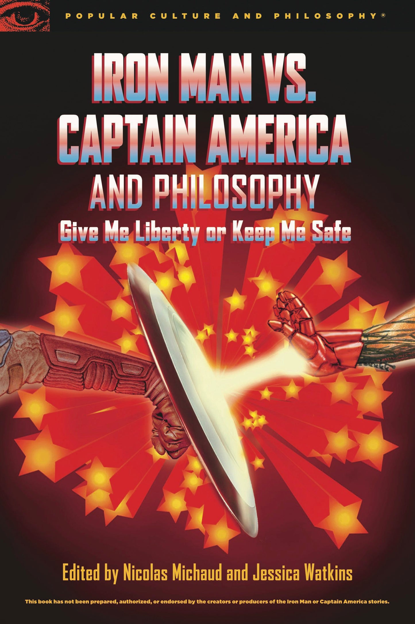 Book cover image for Iron Man vs. Captain America and Philosophy ISBN: 9780812699760