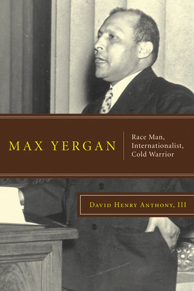 Cover image for Max Yergan, isbn: 9780814705339