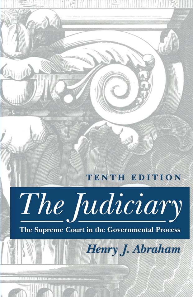 Cover image for The Judiciary, isbn: 9780814705469