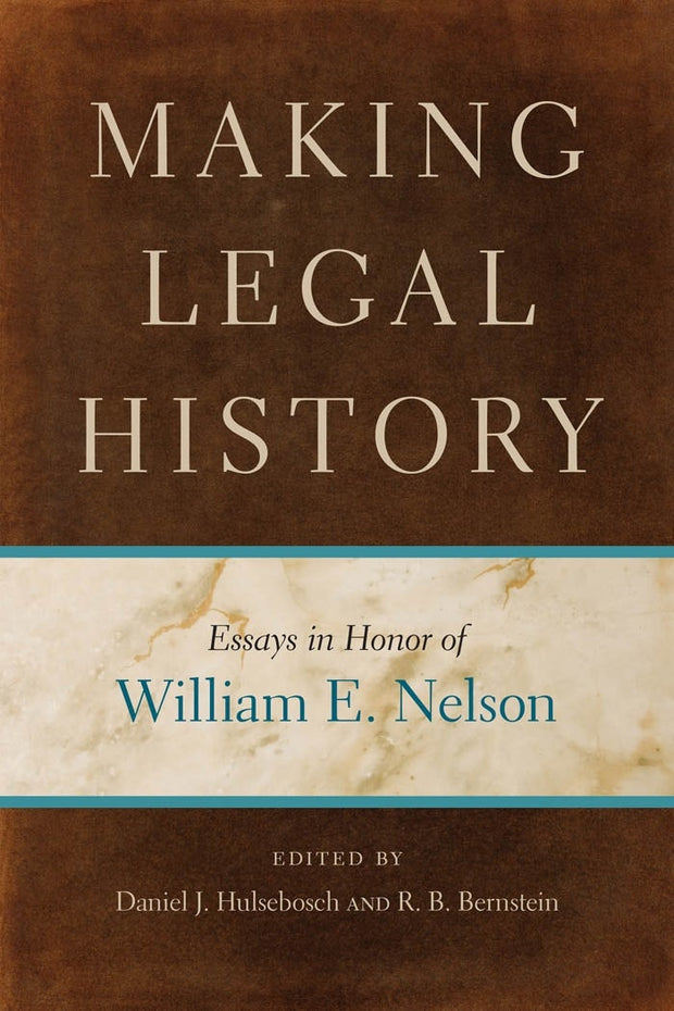 Cover image for Making Legal History, isbn: 9780814708446