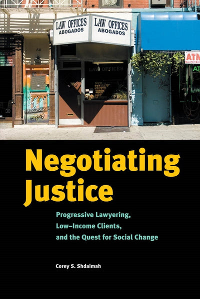 Cover image for Negotiating Justice, isbn: 9780814708514