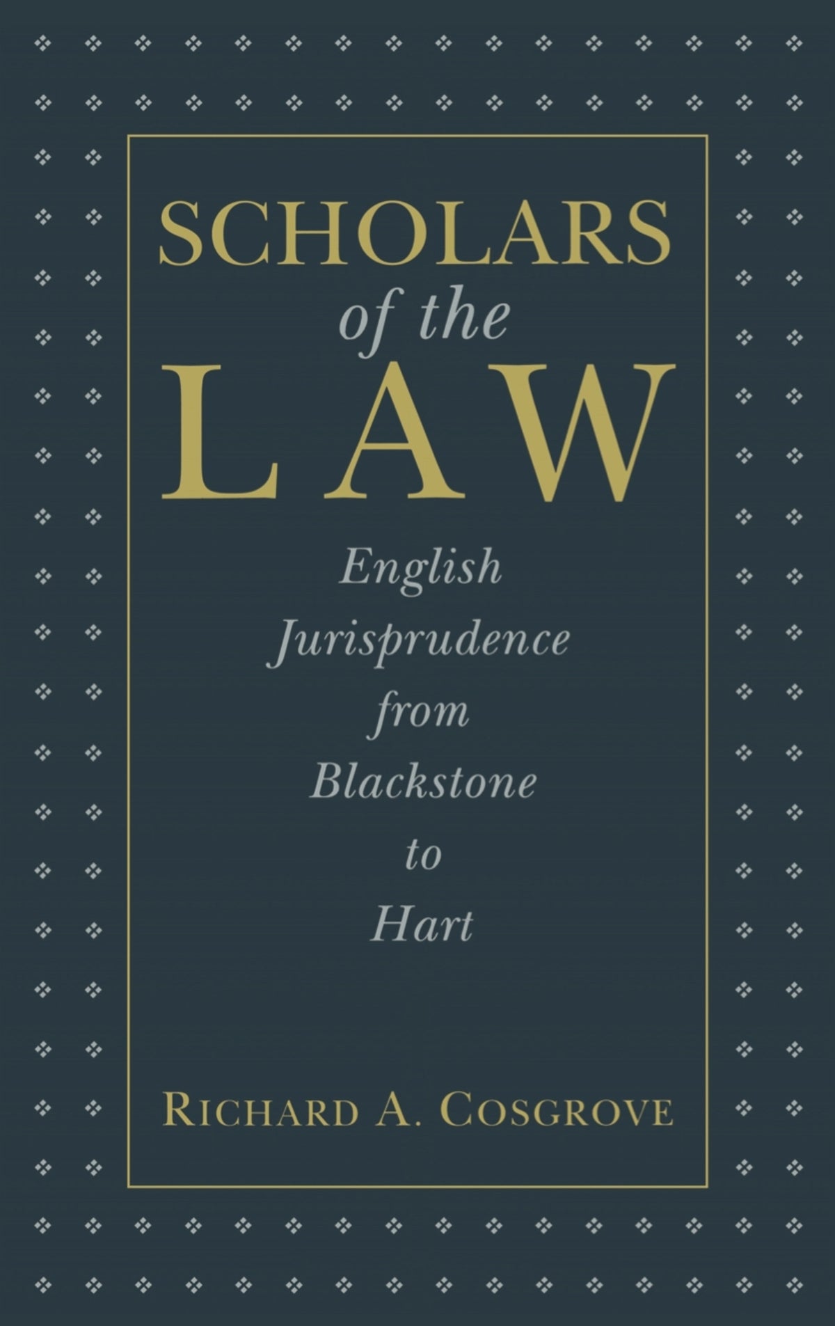 Cover image for Scholars of the Law ISBN 9780814715338