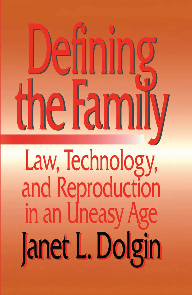 Cover image for Defining the Family, isbn: 9780814721070