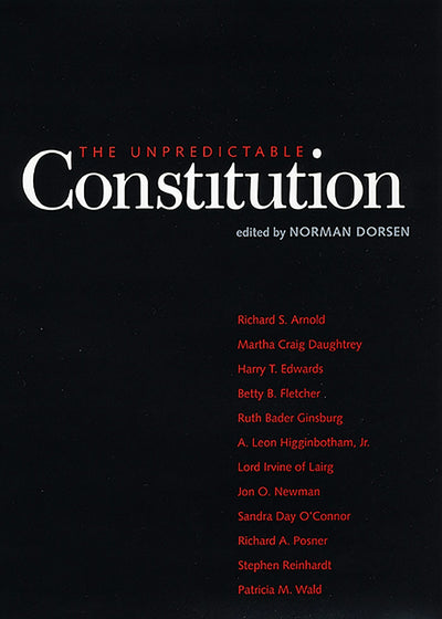 Cover image for The Unpredictable Constitution, isbn: 9780814721452
