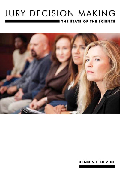 Cover image for Jury Decision Making, isbn: 9780814725221