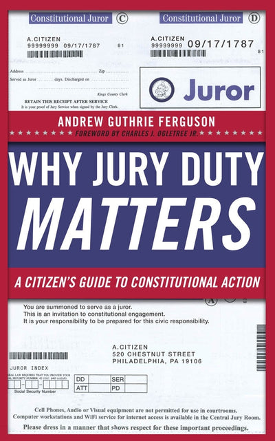 Cover image for Why Jury Duty Matters, isbn: 9780814729052