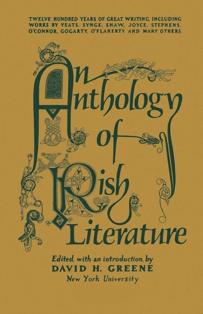 An Anthology of Irish Literature (2 Volume Set)