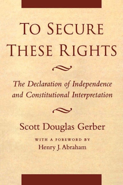 To Secure These Rights
