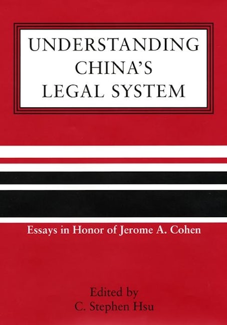 Book cover image for Understanding China's Legal System ISBN: 9780814736531