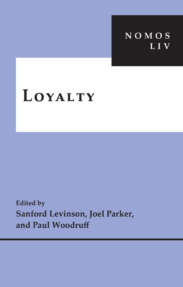 Cover image for Loyalty, isbn: 9780814737897