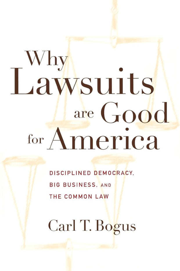 Cover image for Why Lawsuits are Good for America, isbn: 9780814737941