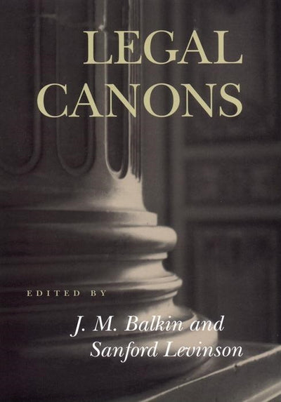 Cover image for Legal Canons, isbn: 9780814739464