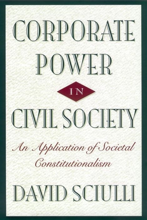 Cover image for Corporate Power in Civil Society, isbn: 9780814739952