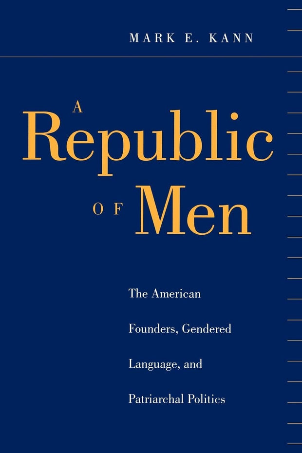 Cover image for A Republic of Men, isbn: 9780814748473