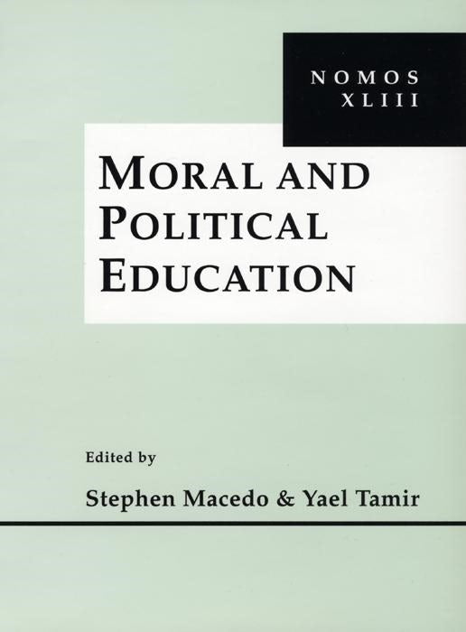 Cover image for Moral and Political Education, isbn: 9780814759820