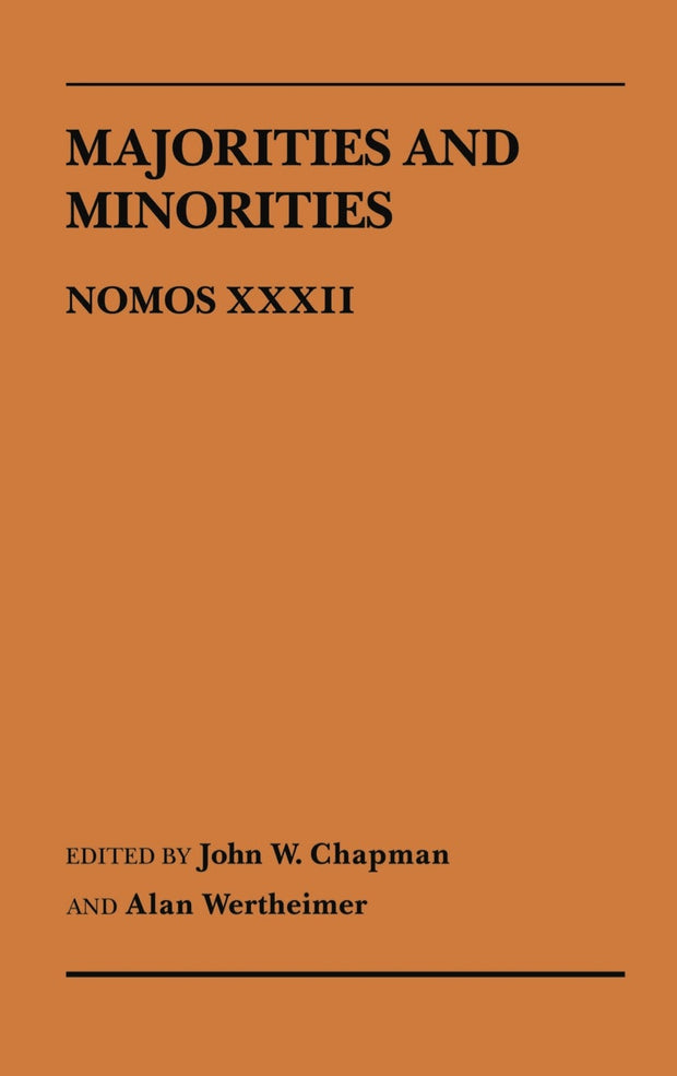 Cover image for Majorities and Minorities, isbn: 9780814772133