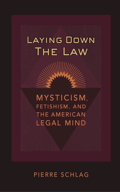 Book cover image for Laying Down the Law ISBN: 9780814780534