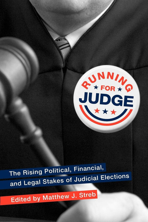 Cover image for Running for Judge, isbn: 9780814786925
