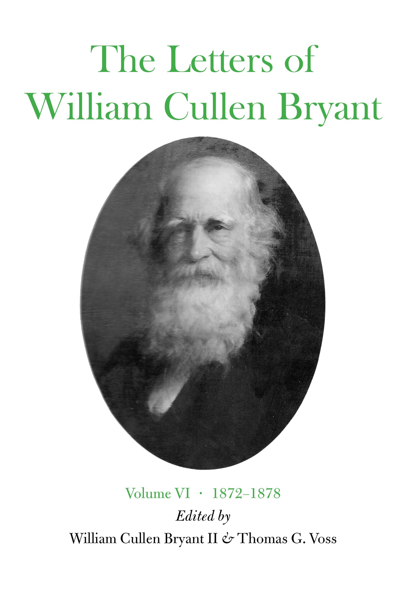 Cover image for The Letters of William Cullen Bryant ISBN 9780823209965