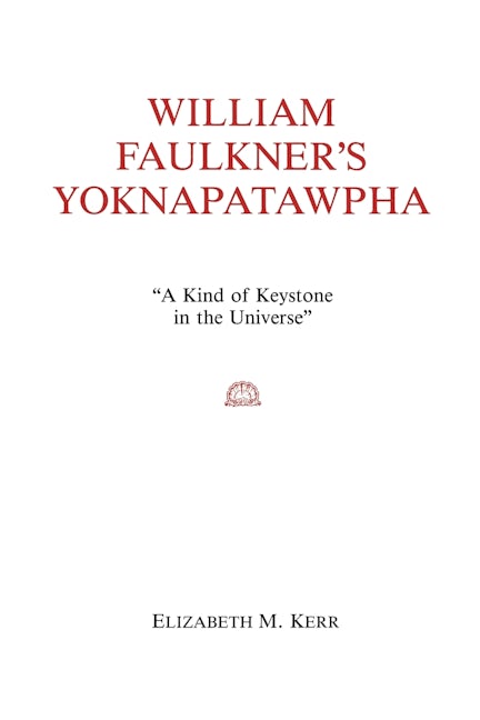 William Faulkner's Yoknapatawpha