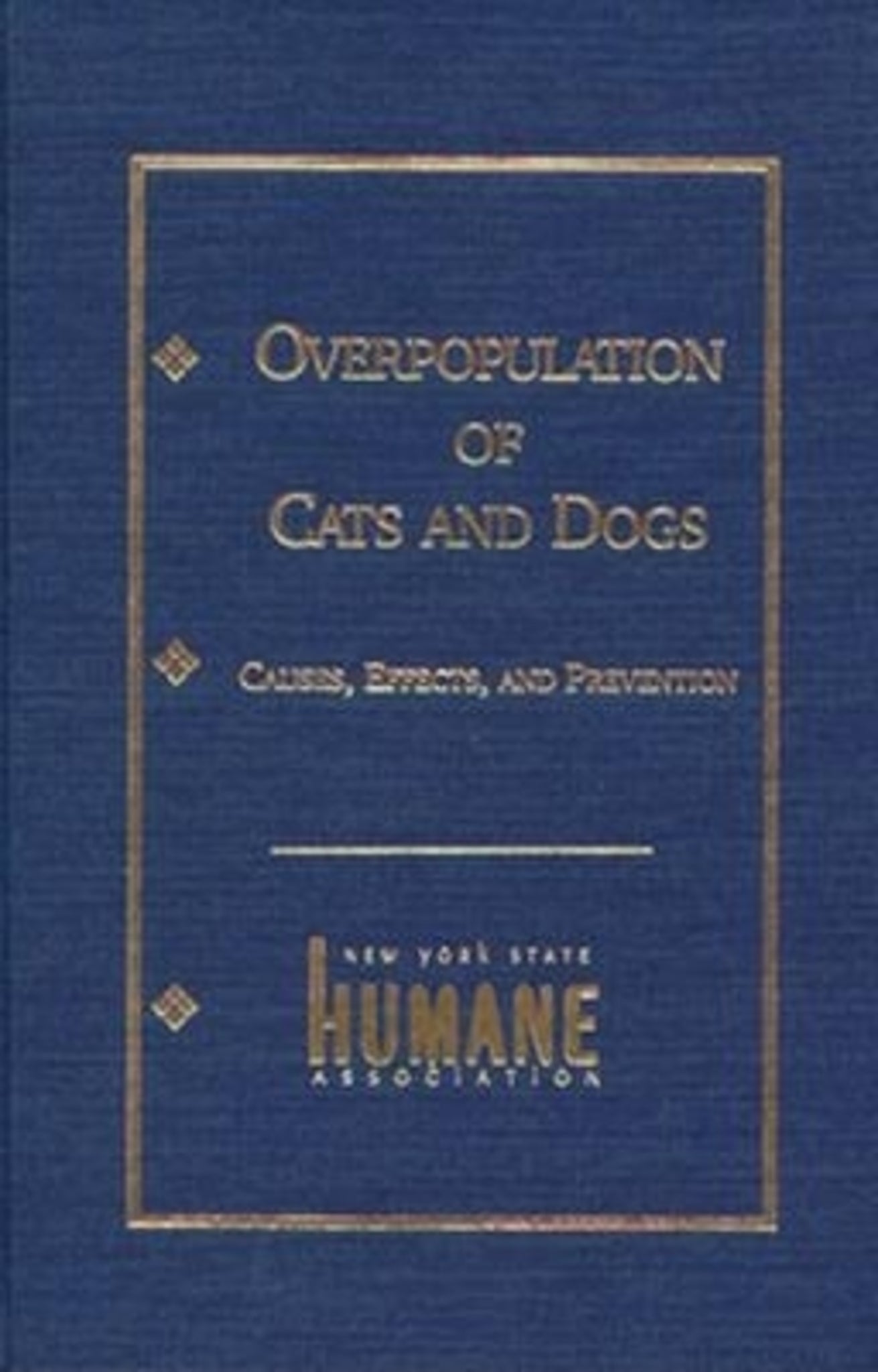 Cover image for Overpopulation of Cats and Dogs ISBN 9780823212965