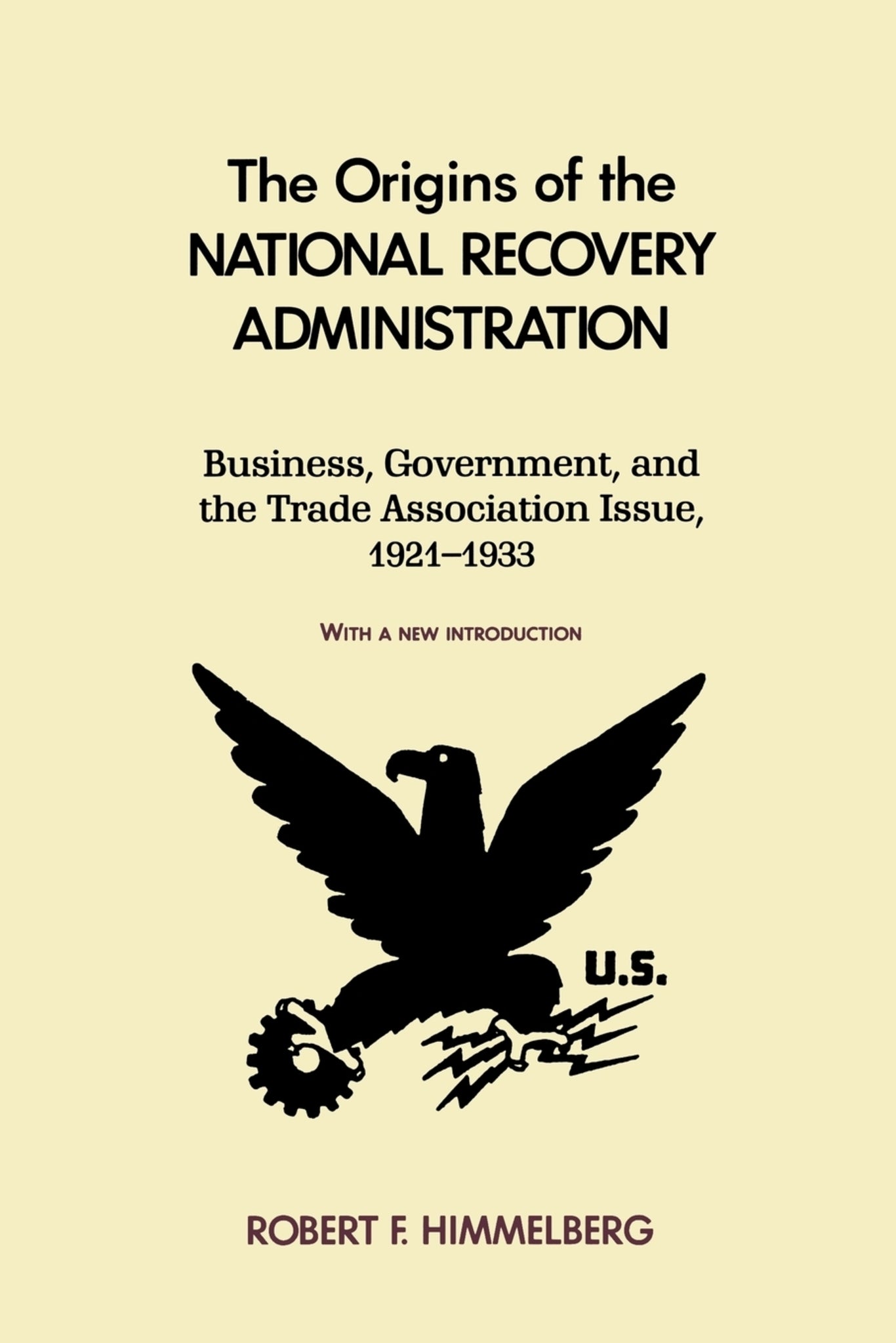 Cover image for The Origins of the National Recovery Administration ISBN 9780823215416