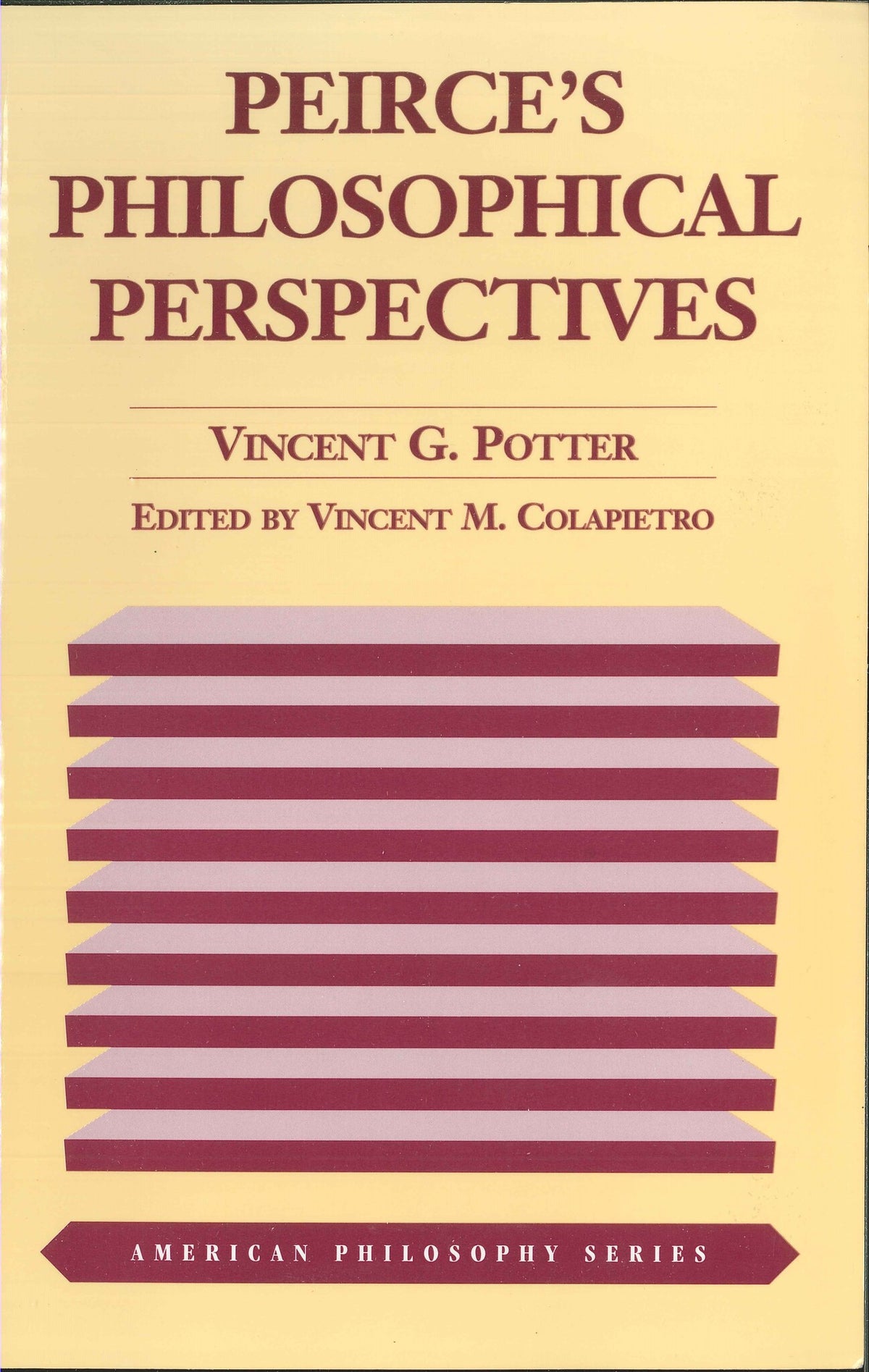 Cover image for Peirce's Philosophical Perspectives ISBN 9780823216161