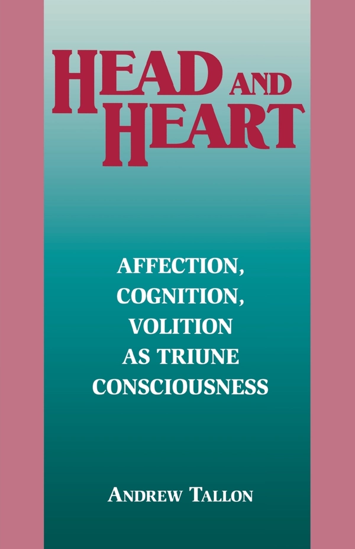 Cover image for Head and Heart ISBN 9780823217724