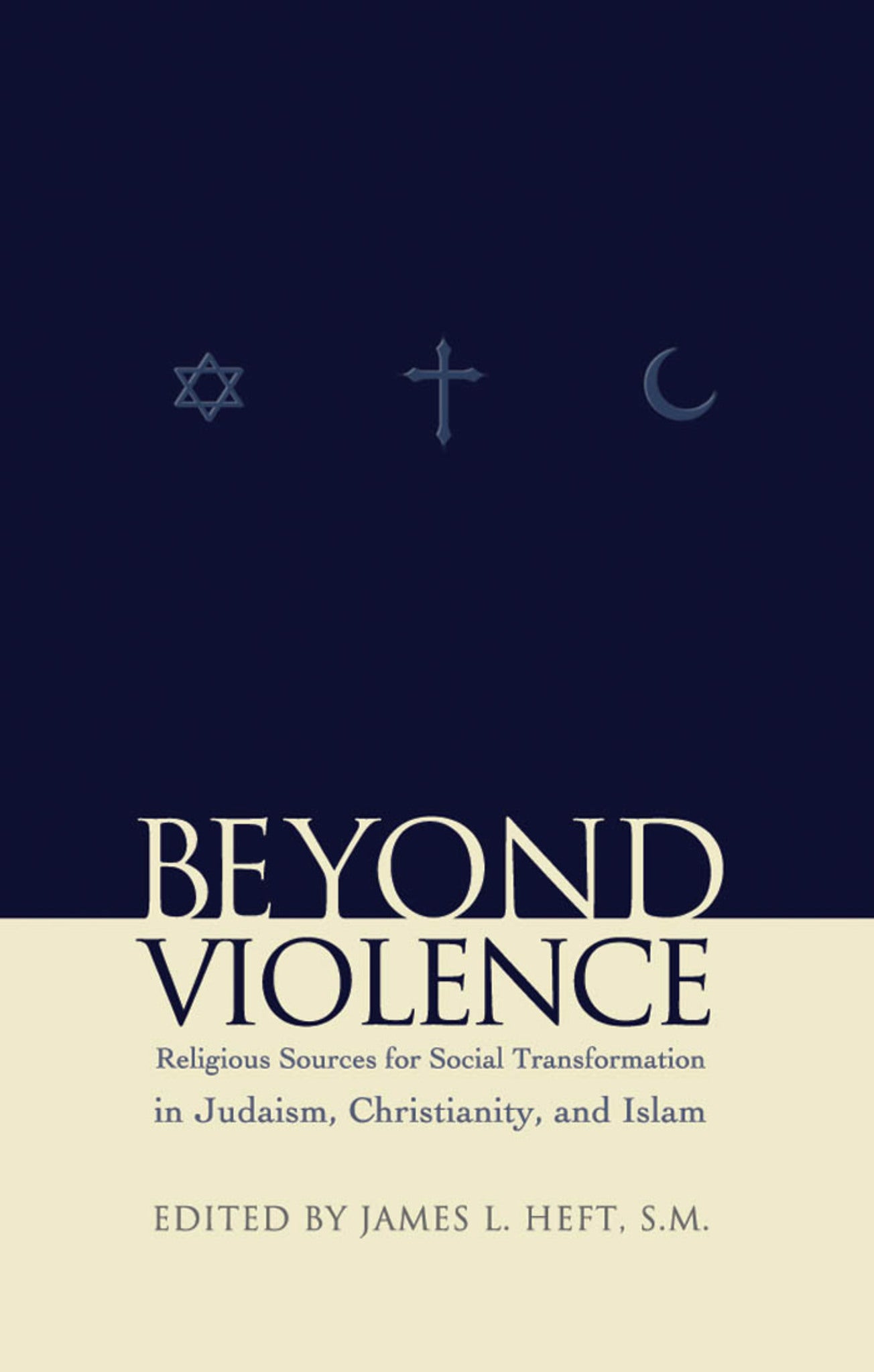 Cover image for Beyond Violence ISBN 9780823223343