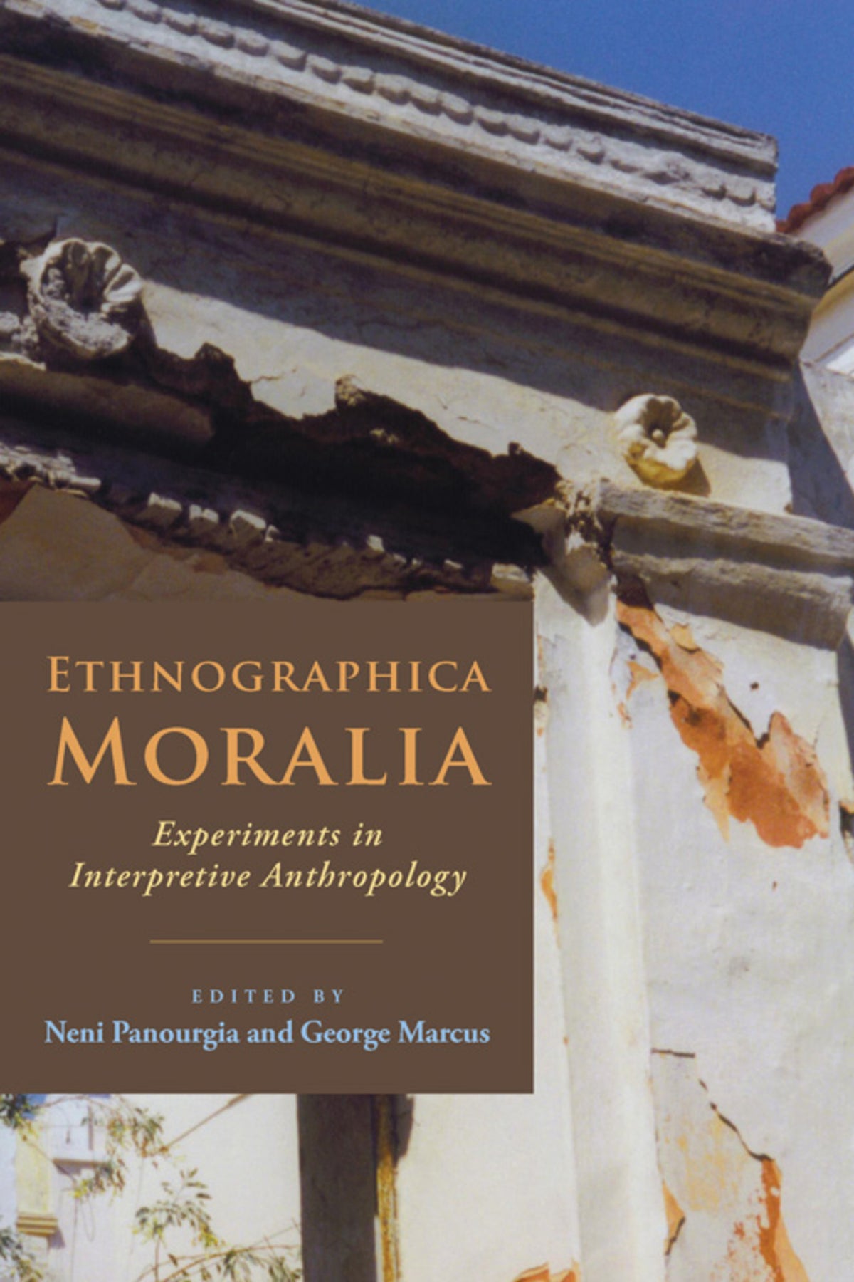 Cover image for Ethnographica Moralia ISBN 9780823228874