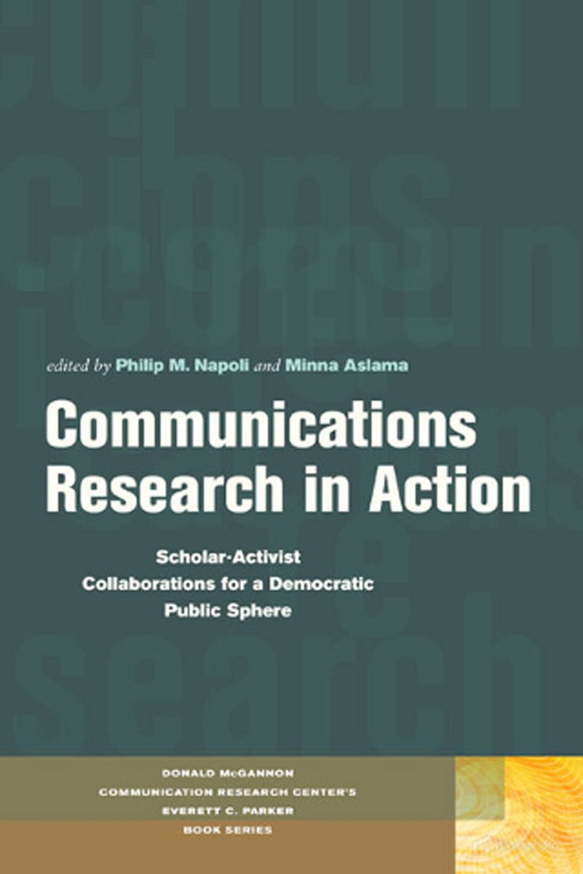 Cover image for Communications Research in Action ISBN 9780823233465
