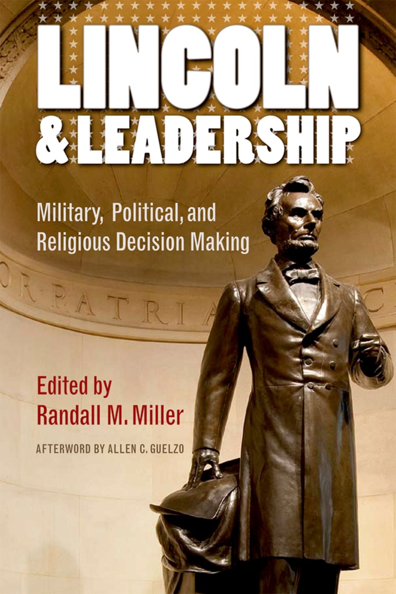 Cover image for Lincoln and Leadership ISBN 9780823243440