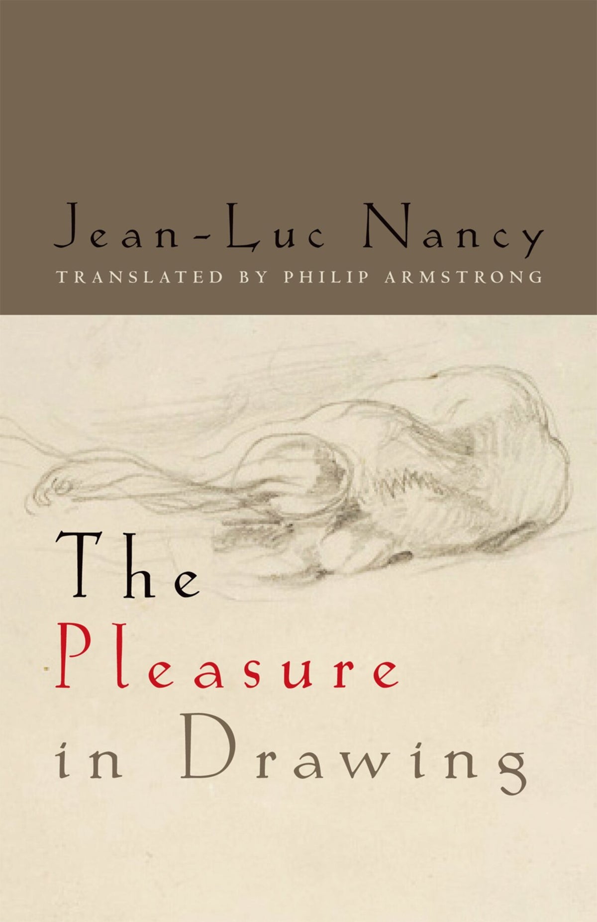 Cover image for The Pleasure in Drawing ISBN 9780823250936