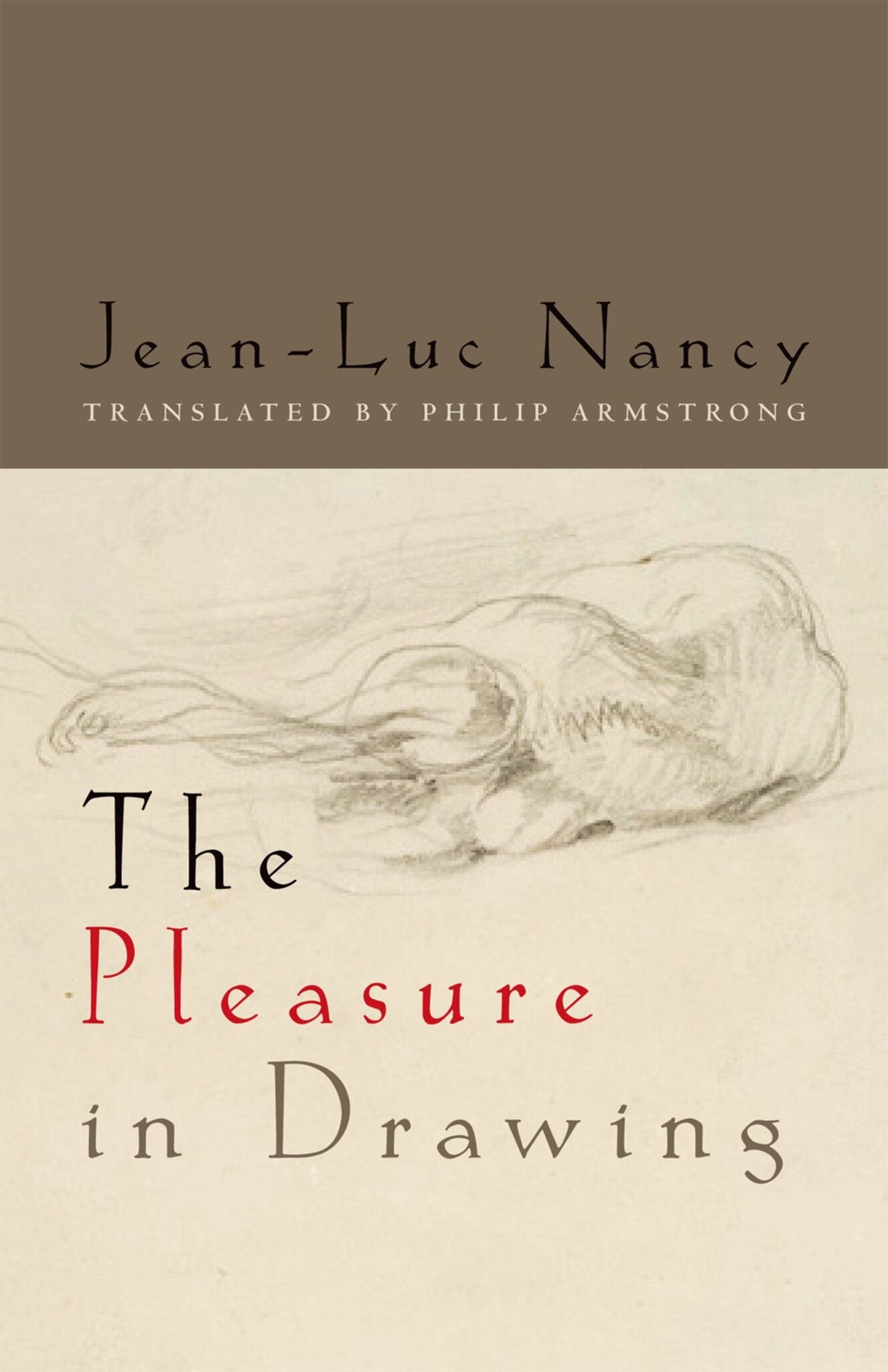 Cover image for The Pleasure in Drawing ISBN 9780823250936