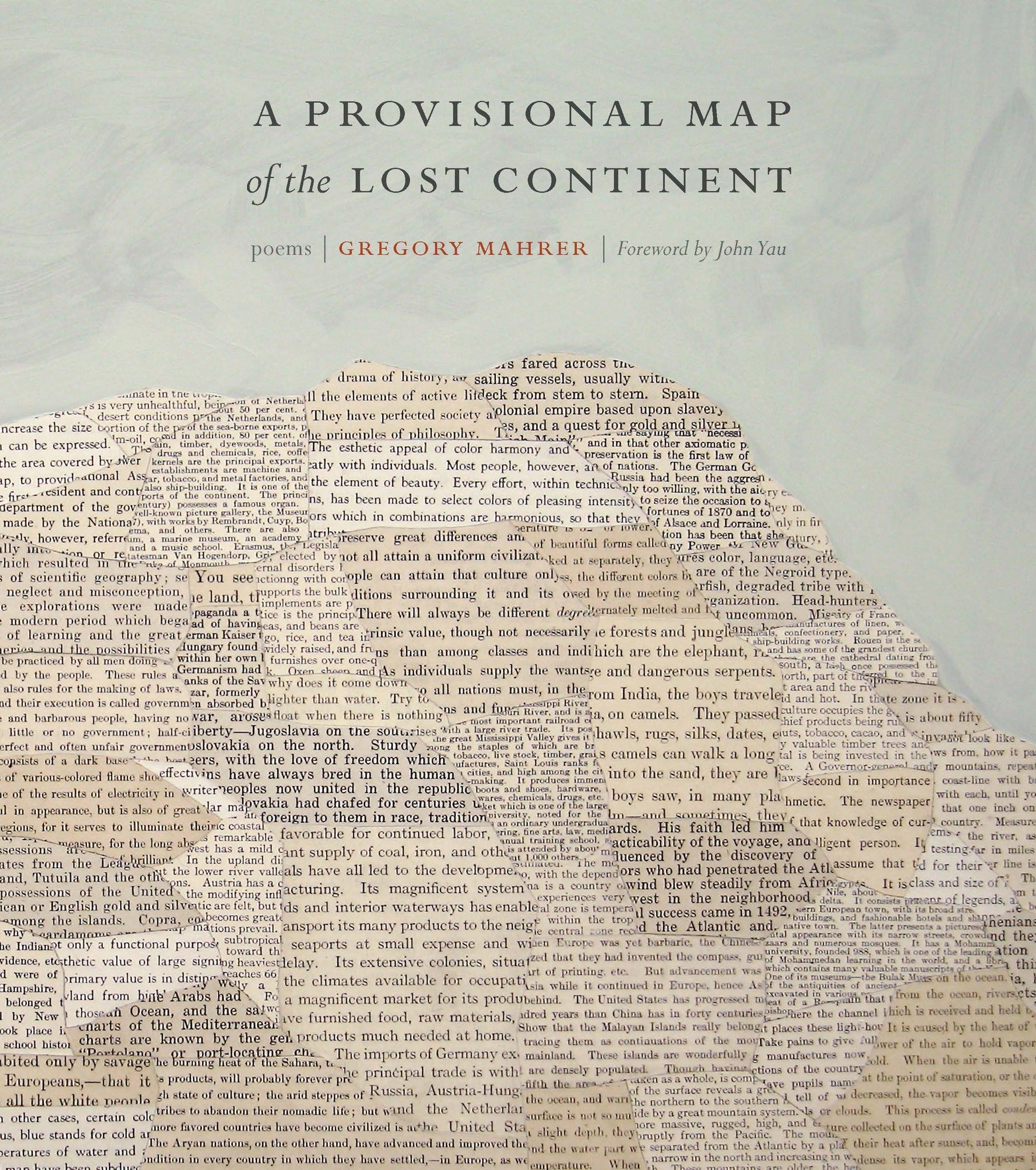 Cover image for A Provisional Map of the Lost Continent ISBN 9780823271153