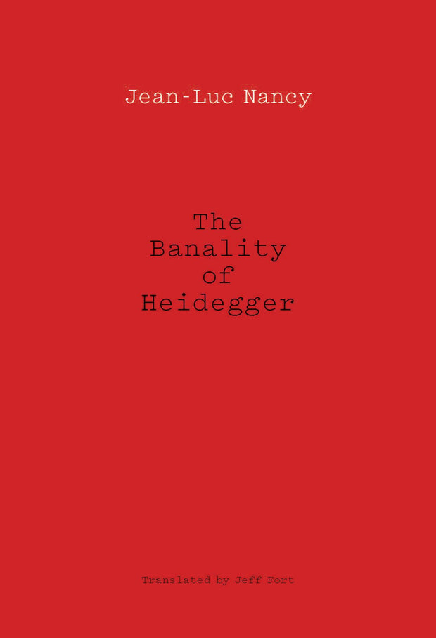 Cover image for The Banality of Heidegger, isbn: 9780823275922
