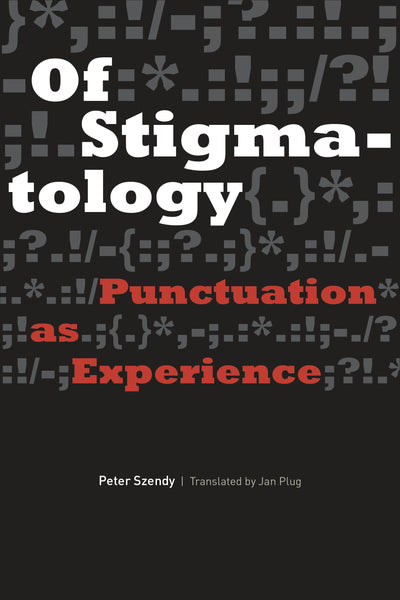 Cover image for Of Stigmatology, isbn: 9780823278114